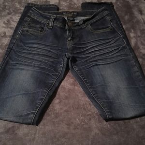 Thread dark wash skinny jeans size 1